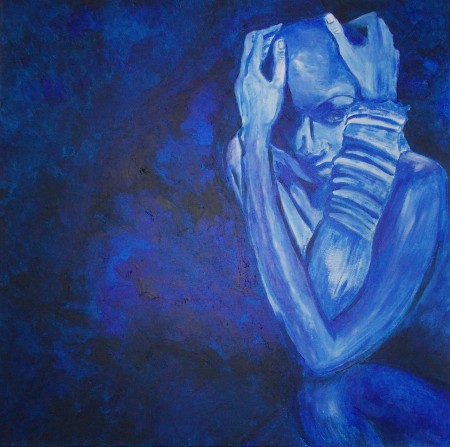 Donna (acrilico su tela 50x50)